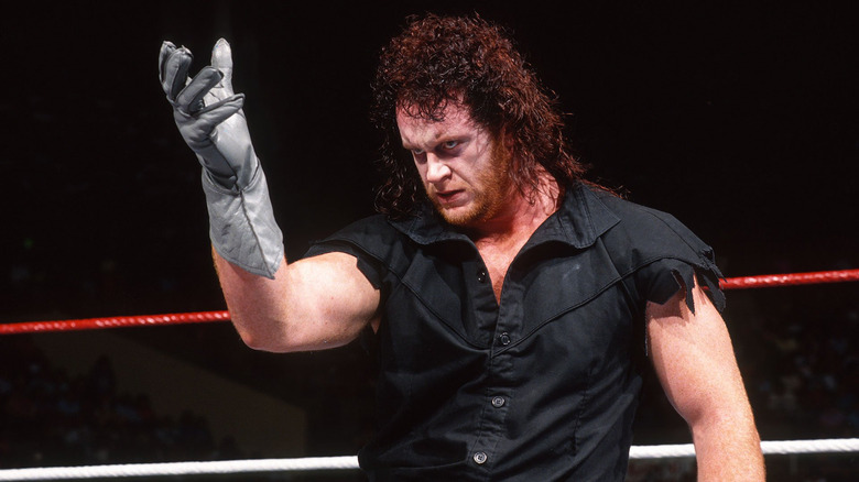 Undertaker poses in the 1990s