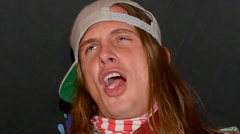 Matt Riddle With A Goofy Face