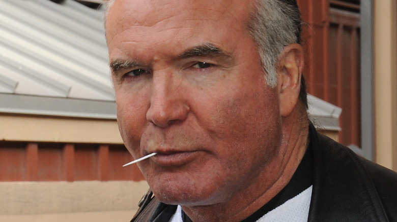 Scott Hall with a toothpick in his mouth