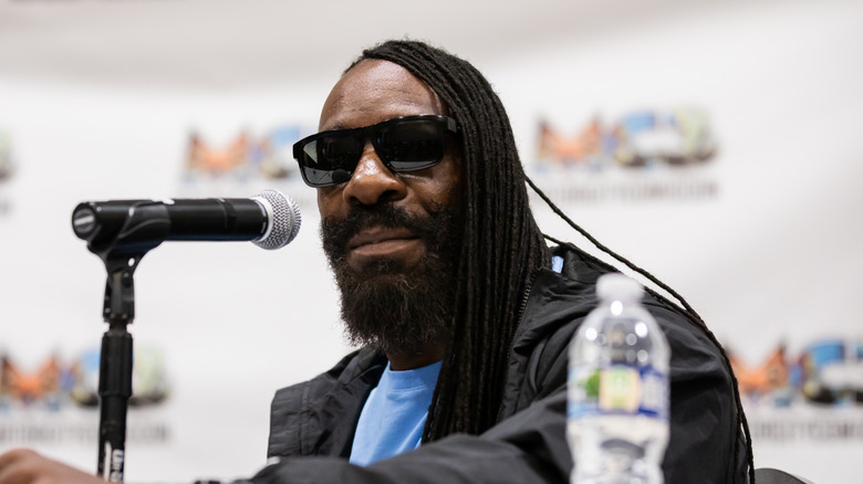 Booker T looking stoic
