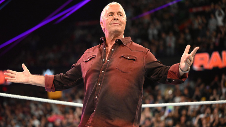 Bret Hart in the ring