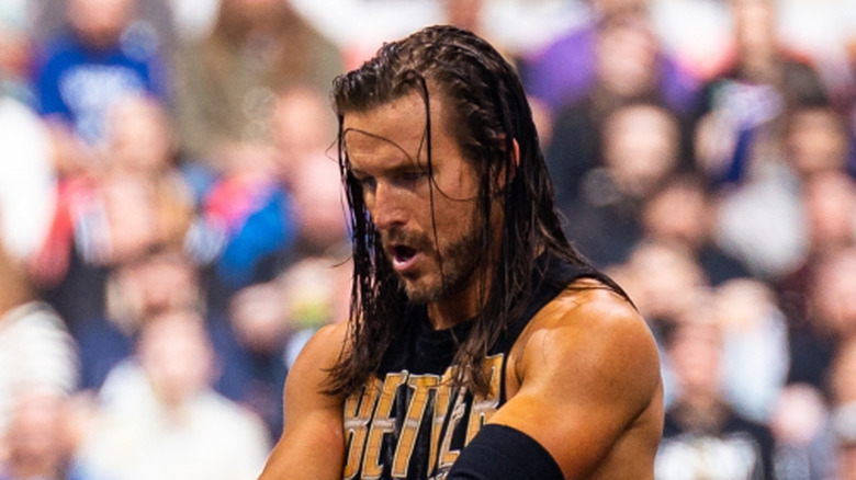 Adam Cole gets ready to hit the Panama Sunrise