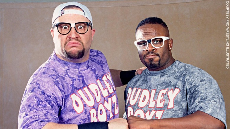 The Dudley Boyz during their ECW tenure.