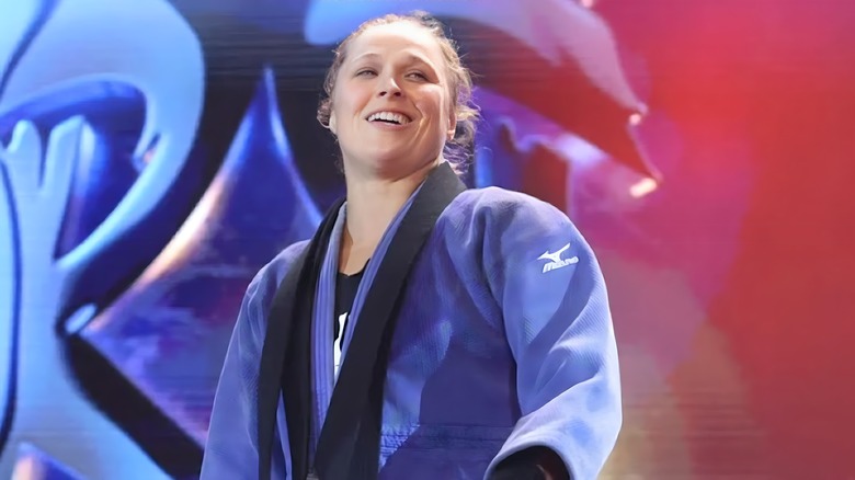 Ronda Rousey making her Ring of Honor debut