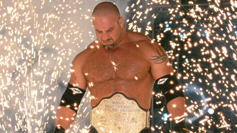 Goldberg as WCW World Champion