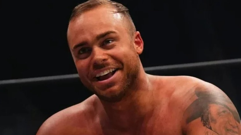 Austin Gunn During A Match On AEW TV