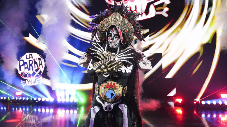 La Parka at TripleMania