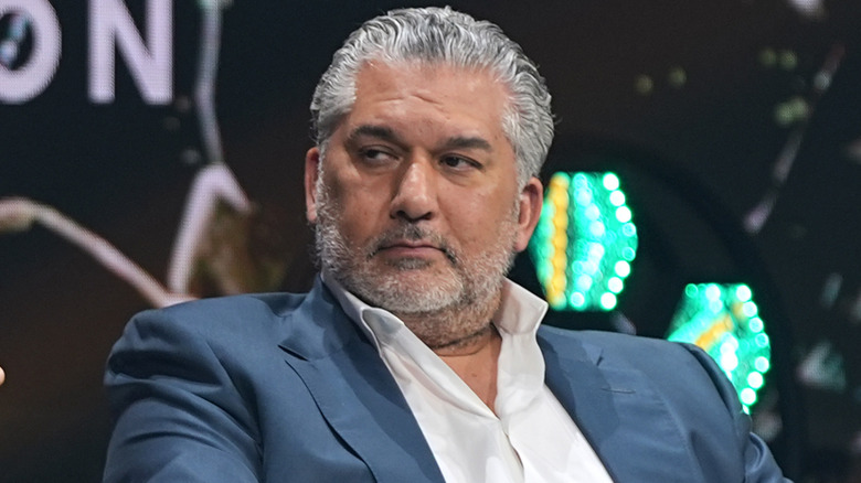 Nick Khan speaking at the 