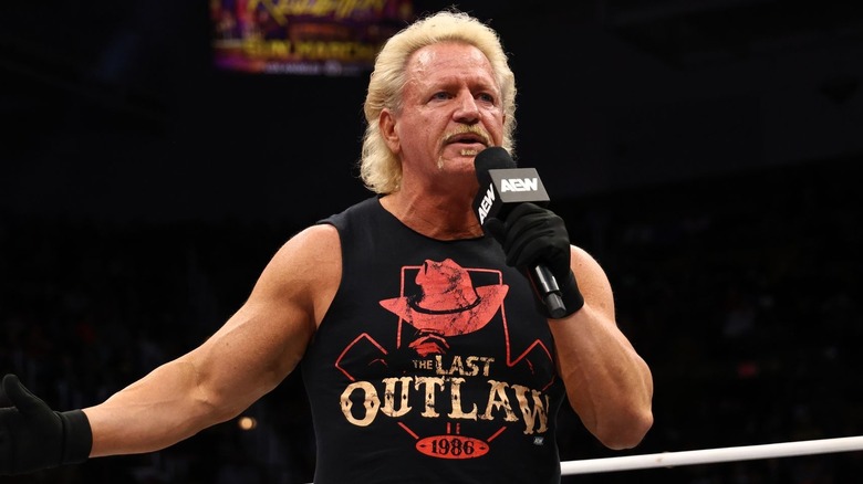 Jeff Jarrett talking