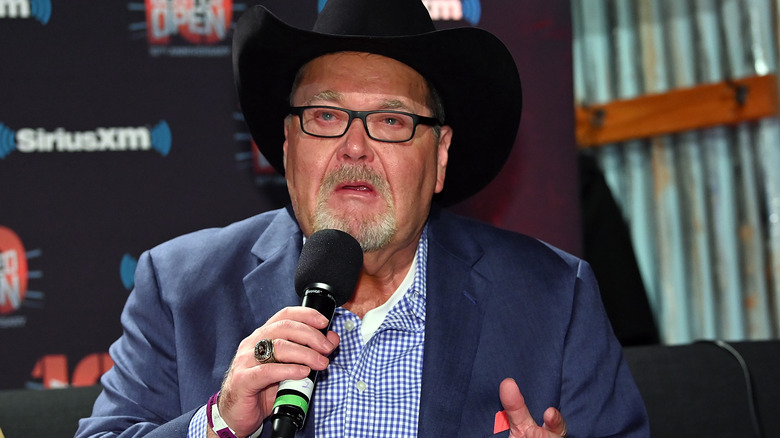 Jim Ross talking