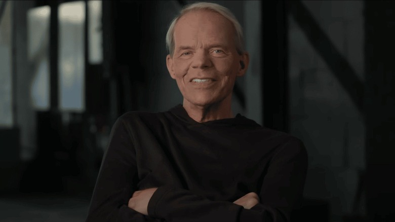 Lex Luger during an interview with WWE.