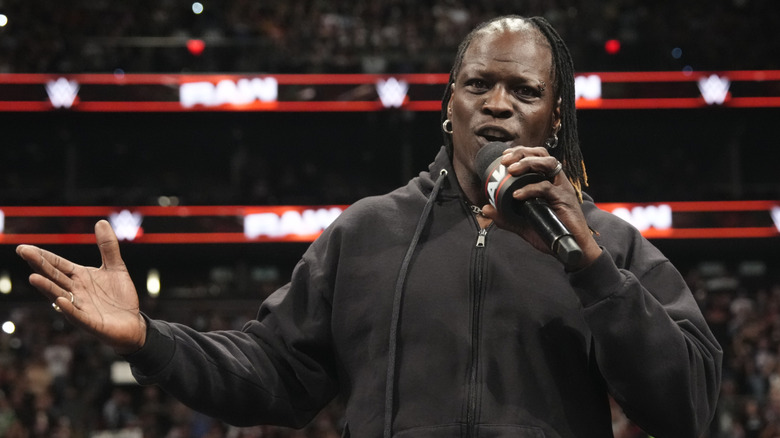 Ron Killings cutting his promo during the latest 