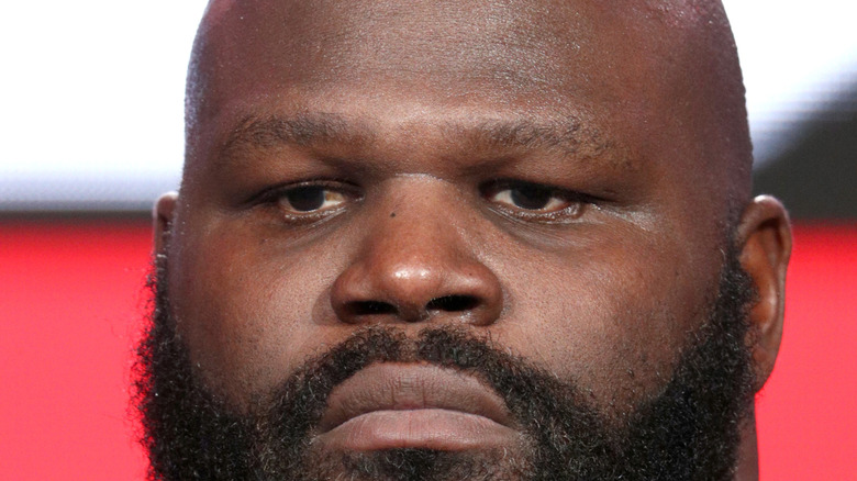 mark Henry doing an interview