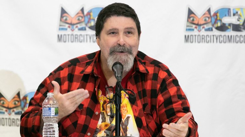 Mick Foley talking