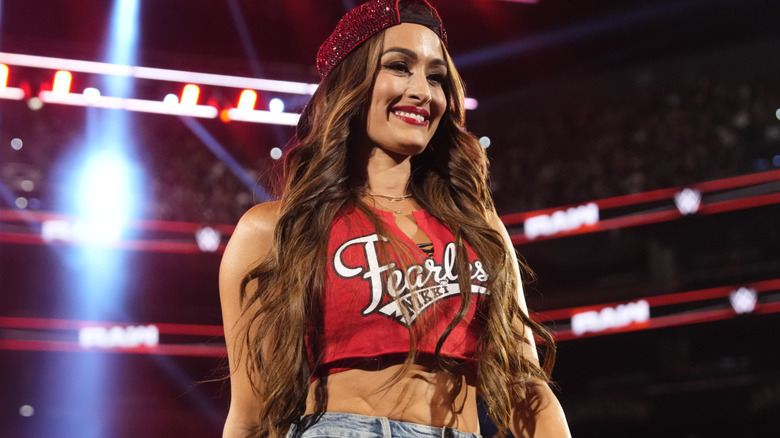 Nikki Bella smiling