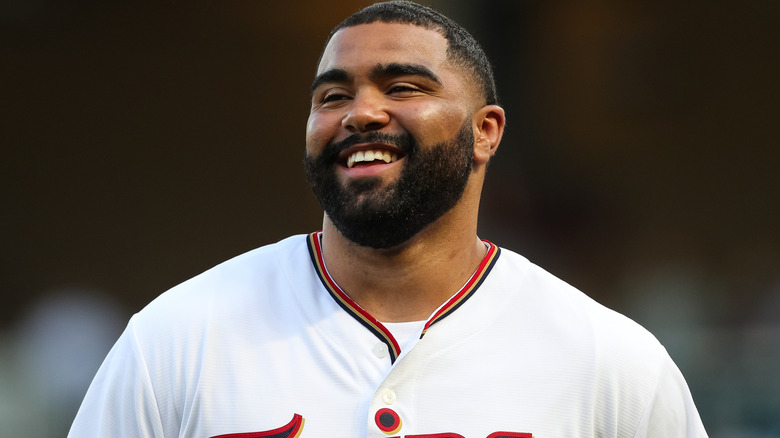 Gable Steveson smiling