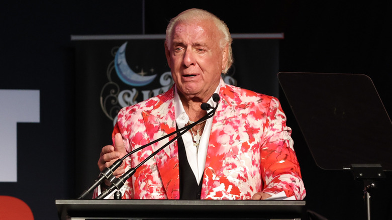 Ric Flair talking