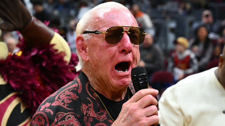 Ric Flair talking