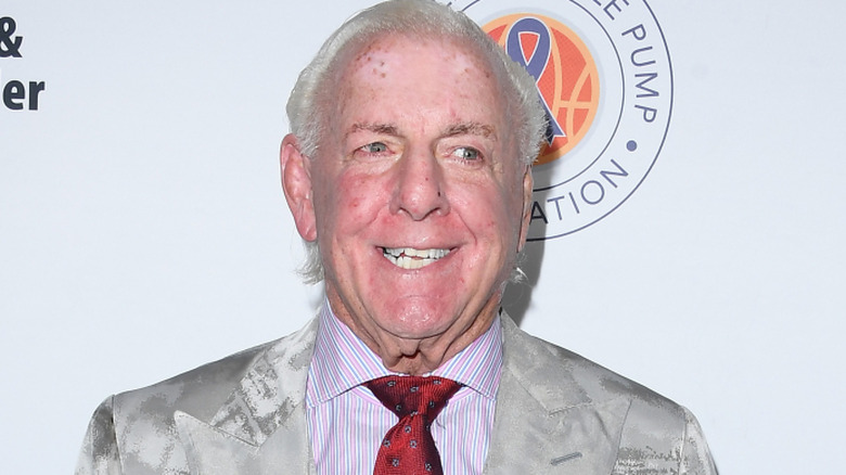 Ric Flair arrives at the 23rd Annual Harold & Carole Pump Foundation Gala, August 2023.