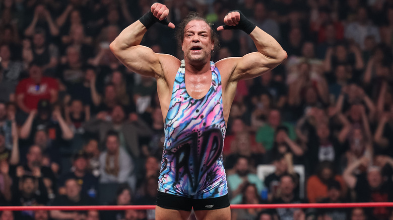 Rob Van Dam posing