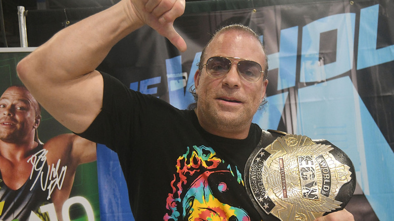 Rob Van Dam attending the 420 Expo Cannabis Convention, New Jersey 2022.