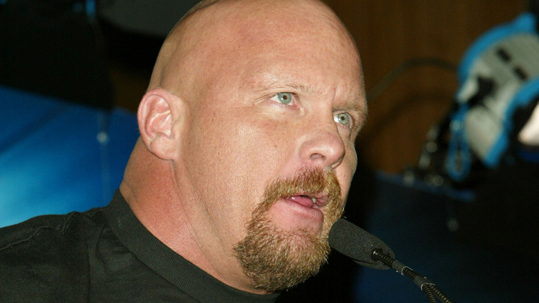 Close-up of Stone Cold Steve Austin