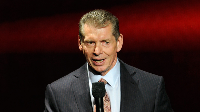 Vince McMahon, trying to figure out whether or not he's still on Hulu