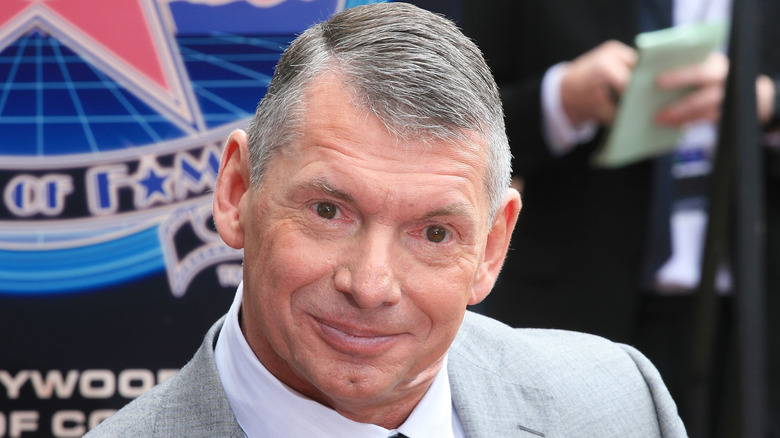 WWE Chairman Vince McMahon attends a ceremony honoring him with a star on the Hollywood Walk of Fame at Hollywood and Highland on March 14, 2008 in Hollywood, California