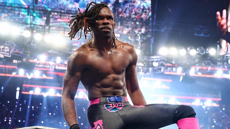 Je'Von Evans on WWE Raw