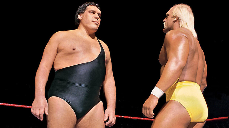 Andre the Giant and Hulk Hogan