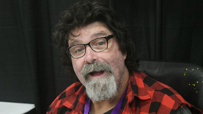 Mick Foley attends the Contropolis New Jersey Autograph Convention at Meadowlands Exposition Center on July 13, 2024 in Secaucus, New Jersey.