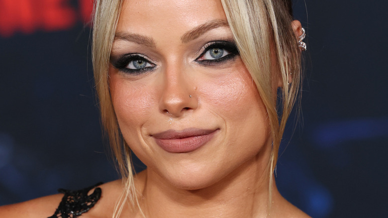 Liv Morgan attends the Los Angeles premiere of Netflix's 