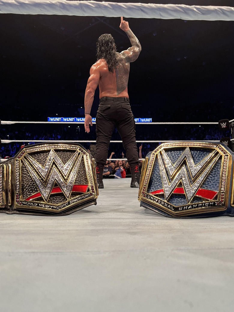 WWE Live Event Results From Paris Roman Reigns Vs. Drew McIntyre