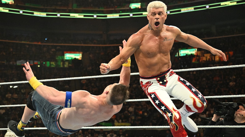 Cody Rhodes levels John Cena