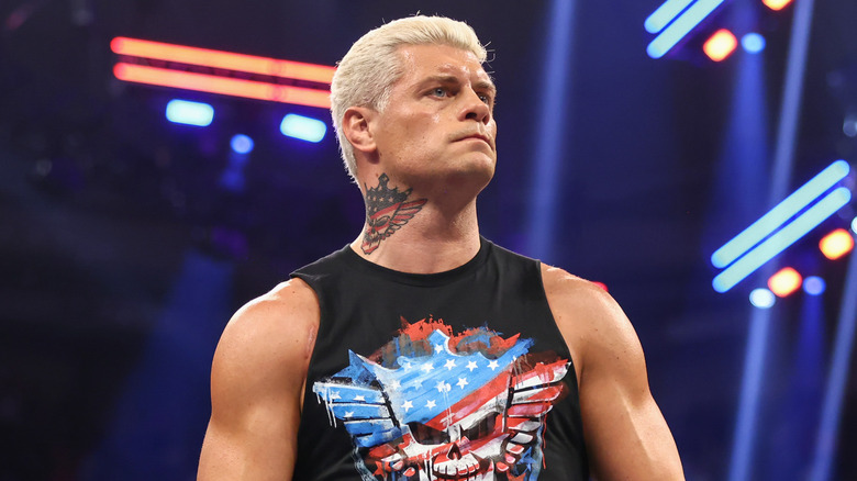 Cody Rhodes looking off into the distance