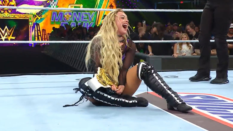 Liv Morgans wins the Women's World Championship