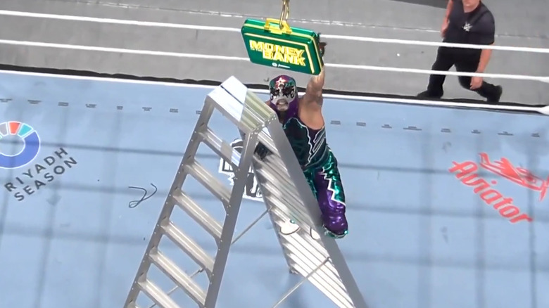 Penta climbing to grab Money in the Bank briefcase