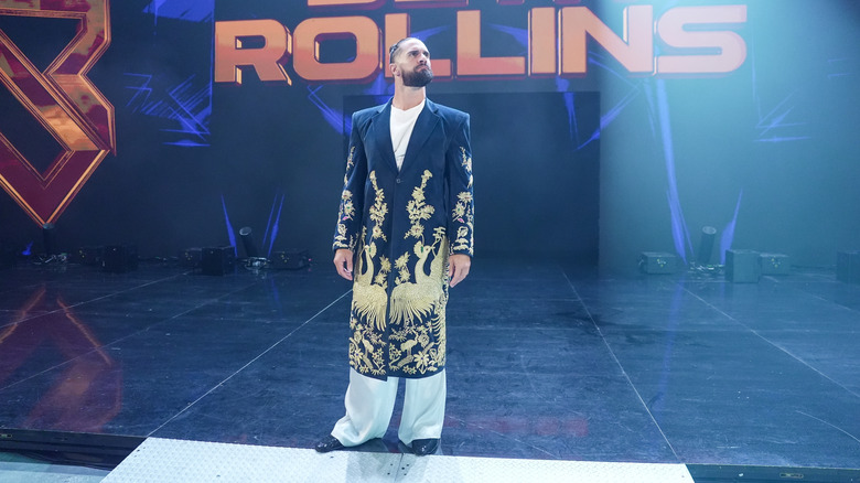 Rollins standing on the entrance ramp