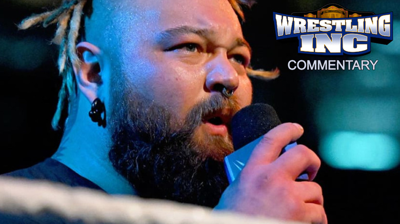 Bray Wyatt snarling