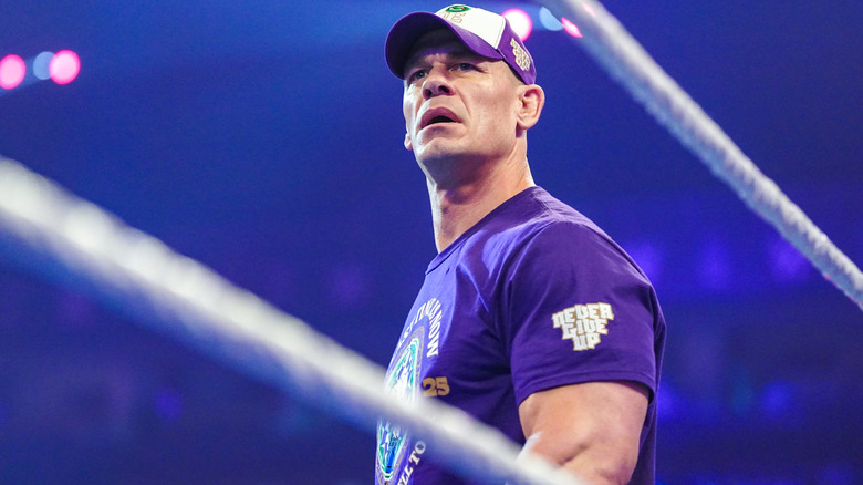 Cena inside the ring