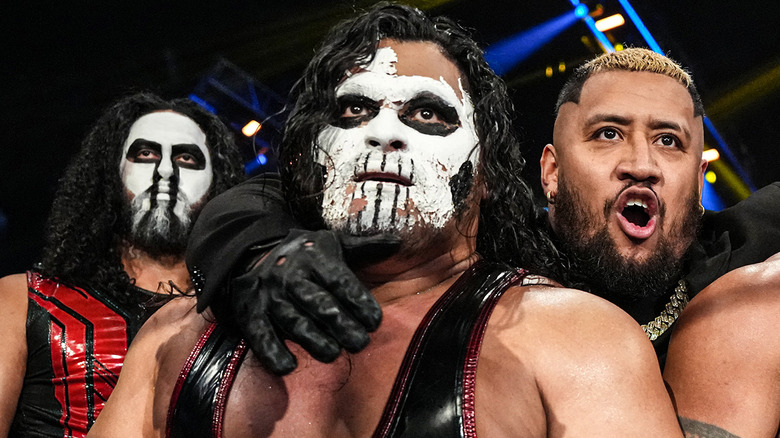 Jeff Cobb AKA JC Mateo in WWE wearing face paint