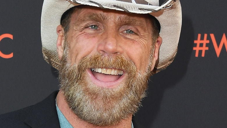 Shawn Michaels smiling