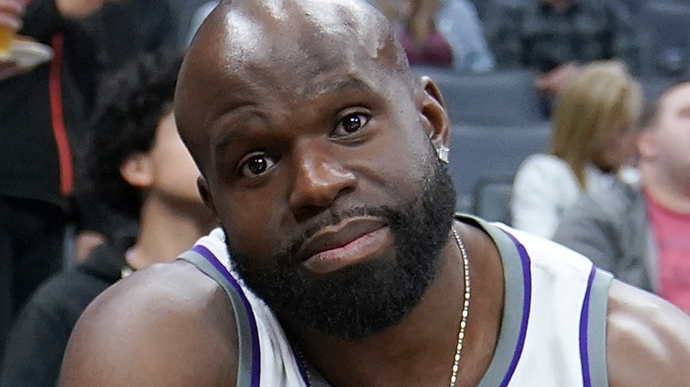 Apollo Crews posing for a photo