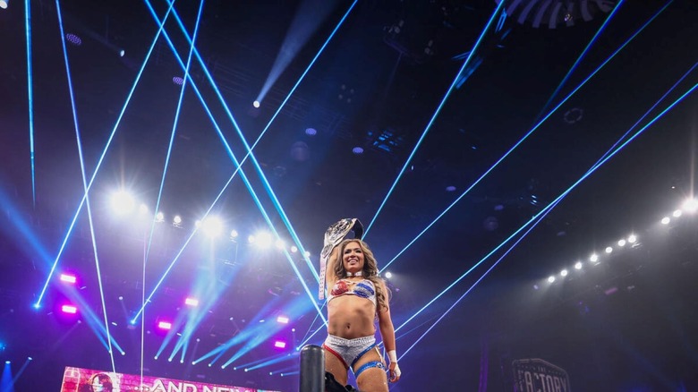 Lola Vice wins the NXT Women's Championship