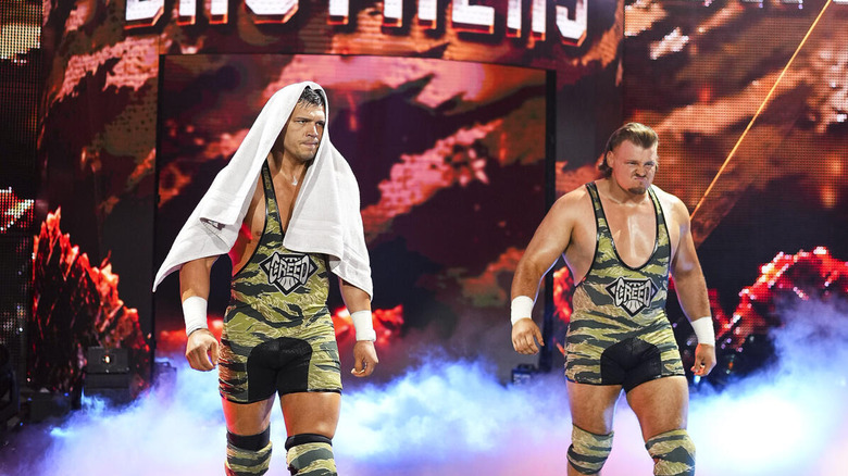 The Creed Brothers make their entrance