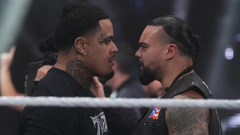 Zilla Fatu gets in Cruz Montana's face