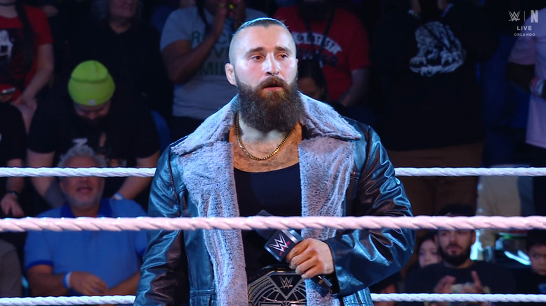 D'Angelo inside the ring