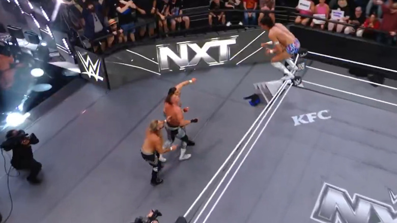 Romeo Moreno takes flight with Birthright waiting below