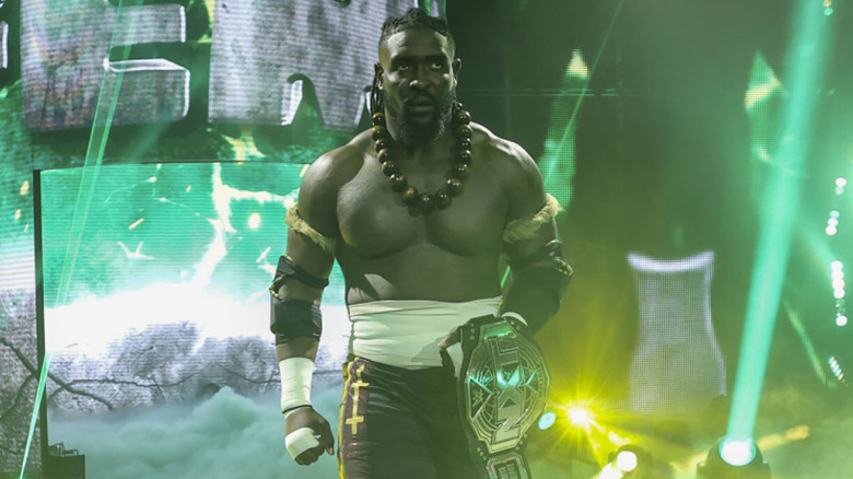 Oba Femi makes his entrance