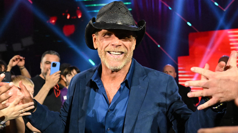 Shawn Michaels slapping hands